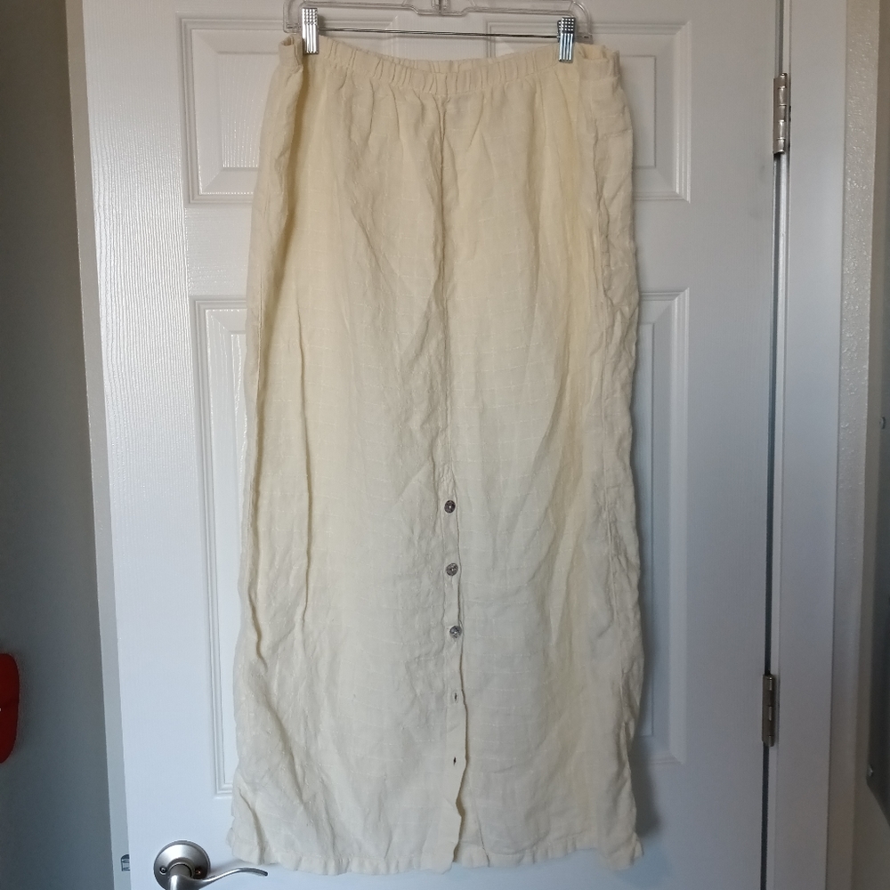 100% Linen Skirt